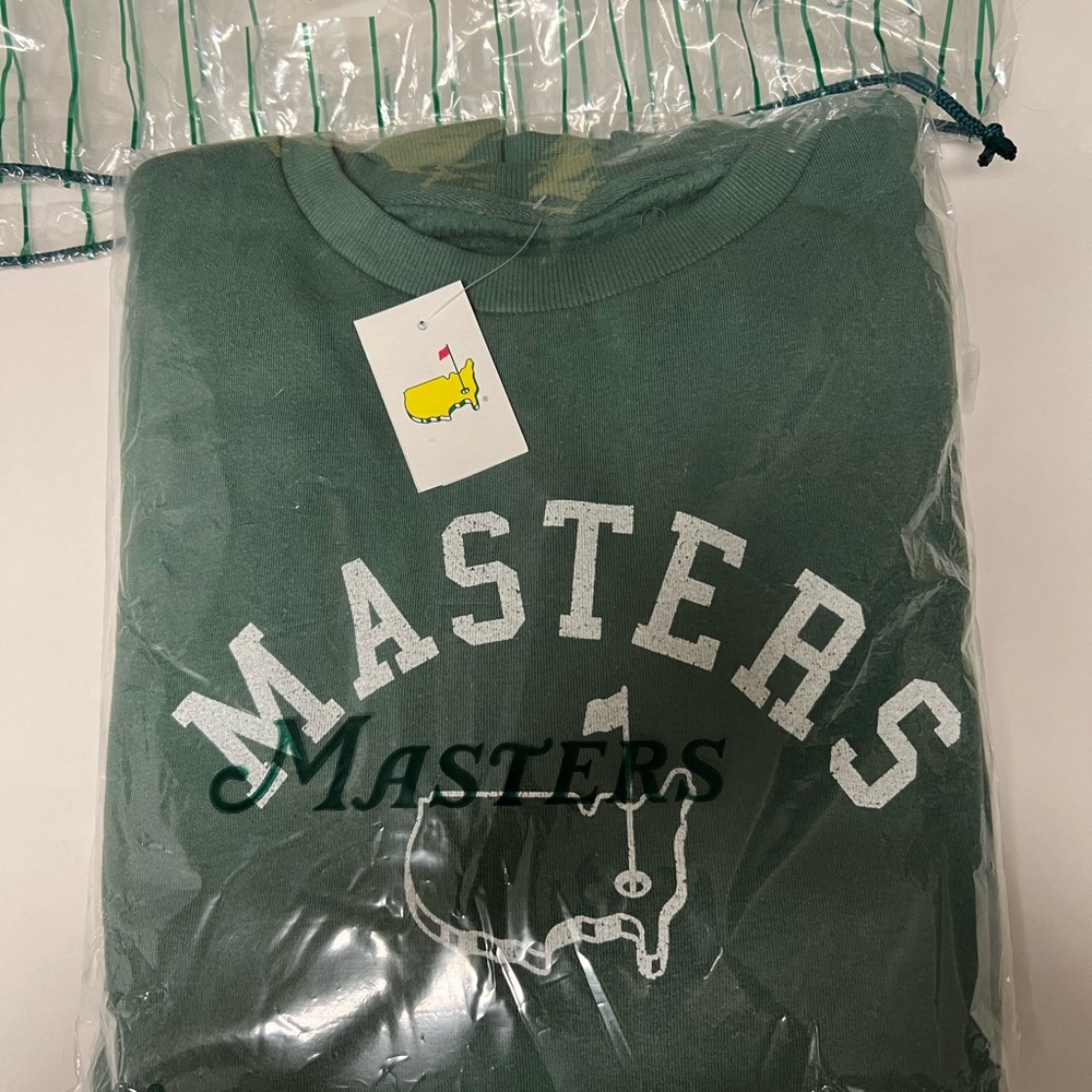 Masters Tournament 2025 Green Crewneck Sweatshirt